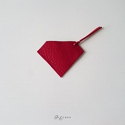 Bookmark of leather Ruby【production on order】 第1張的照片