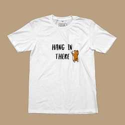 【Hang in There - BROWN DOG】第２弾！しわくちゃTシャツ 1枚目の画像