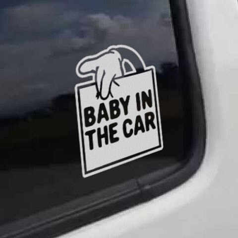 ベビーインカー/BABY IN CAR:ハンドデザイン 1枚目の画像
