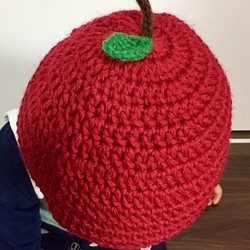 りんご帽子 1枚目の画像