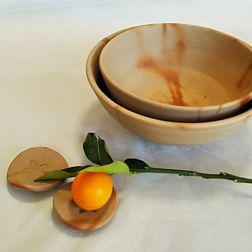 Creema春の福袋2021』備前焼 夫婦茶碗と箸置き 茶碗・めし碗 aco 通販