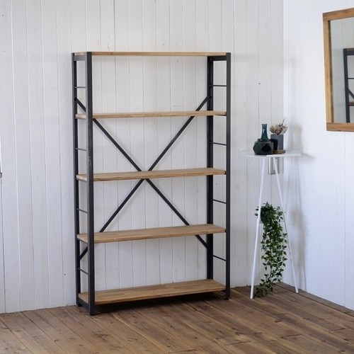 ANGLE RACK – 5shelves（OAK） / 収納ラック・5段 棚・シェルフ・ラック SULK 通販｜Creema(クリーマ)  11560638