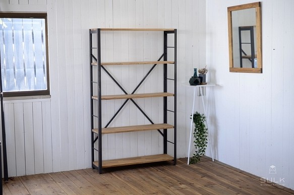 ANGLE RACK – 5shelves（OAK） / 収納ラック・5段