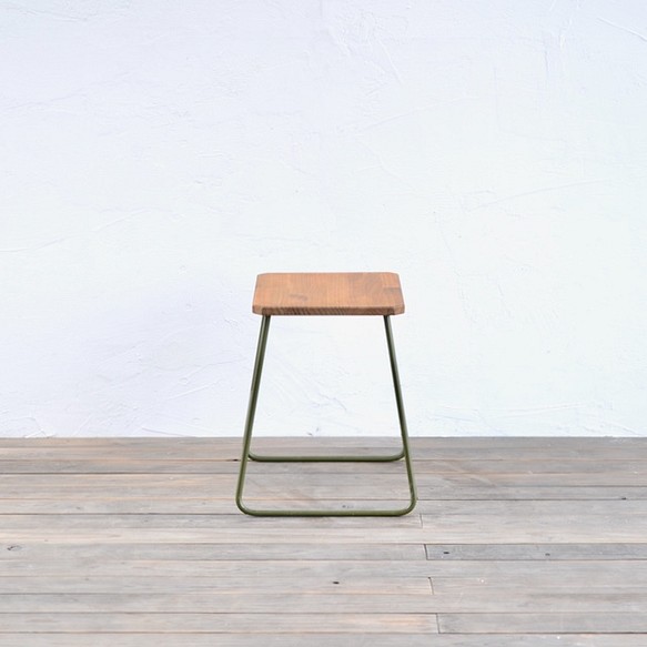 TRAPEZOID STOOL - OAK /スツール・椅子・踏み台 emmanuelfranca.com.br