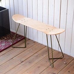 Skateboard stool (Finch Green）  / スケートボードスツール（フィンチグリーン） 1枚目の画像