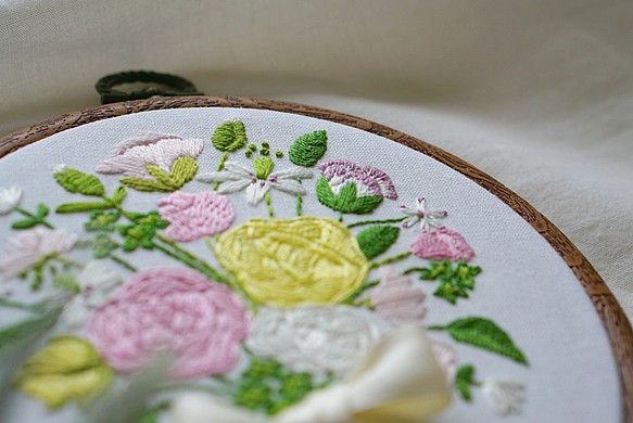 手刺繍 薔薇の刺繍 一点物 vJEYj3xmmo - godawaripowerispat.com