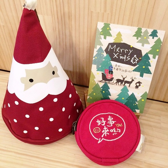 ピンク - ヨーヨーにlayooはクリスマスプレゼントクリスマスサンタクロース防水バッグ+ヨーヨー財布に希望幸運の祝福を│します 1枚目の画像