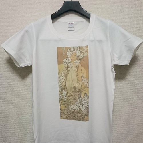 Tシャツ 南国イラスト「常夏Beach-Street」 海岸線を走るキャデラック