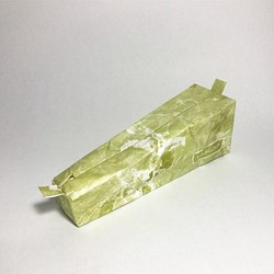 石材のようなペンケース　Like a stone (size:S) Lime gold 1枚目の画像