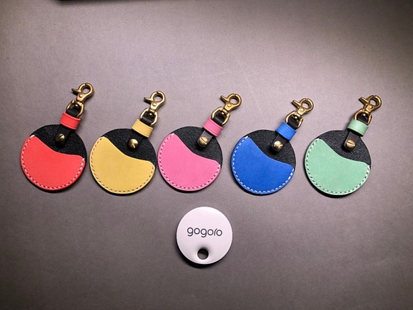 【Mini5】Gogoro鑰匙圈 (黑底撞色/亮色/五色) 第1張的照片