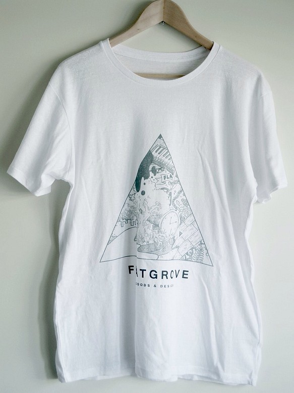 受注生産】非日常・トライアングルTシャツ Tシャツ flatgrove 通販