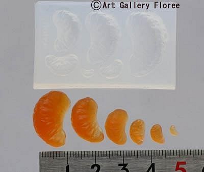 橘子矽膠模具 第1張的照片