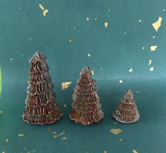 木  ミニ もみの木 クリスマス インテリア　セット 1枚目の画像