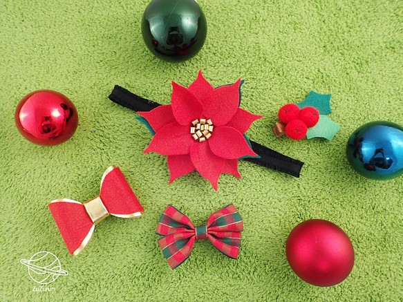 【珠珠人ZuZurun】聖誕紅配綠有金喜禮盒(四入) 聖誕節送禮 交換禮物 最佳選擇 第1張的照片