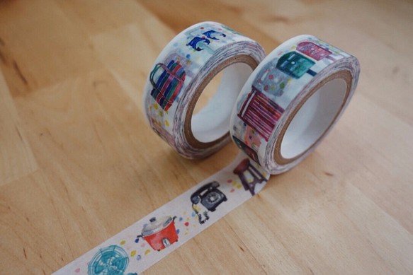 紙テープ - 台湾懐かしいレトロな小さなオブジェクト/良い日吉のWorkShop 1枚目の画像