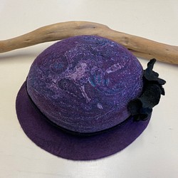 羊毛フェルト 帽子4 ハット チェベル 通販｜Creema(クリーマ)