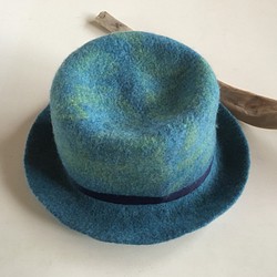 羊毛フェルト 帽子1 1枚目の画像