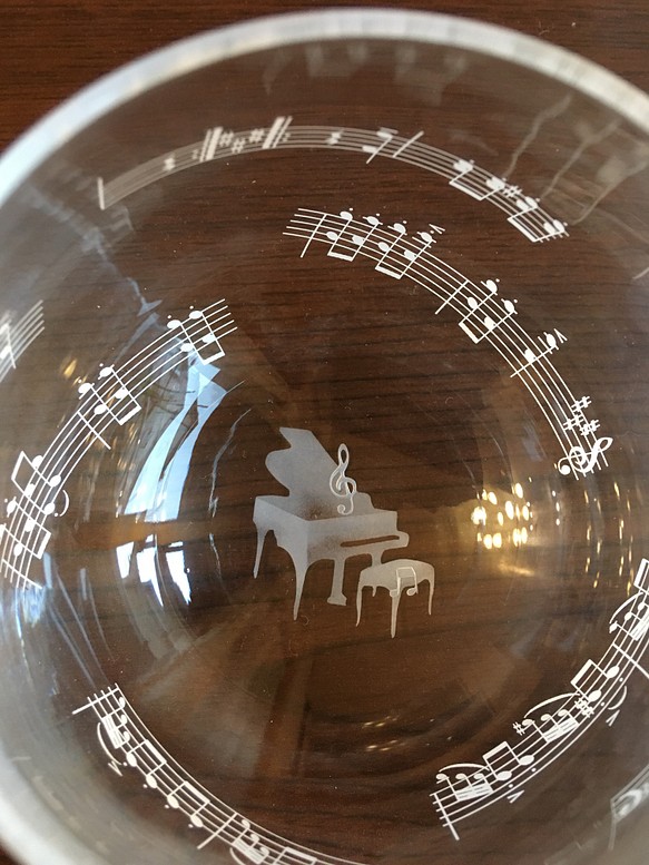 楽器のゆらりんグラス・ピアノ 1枚目の画像