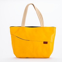 [Bag fruit multi-tote (S)/yellow] A4尺寸方便日常使用 第1張的照片