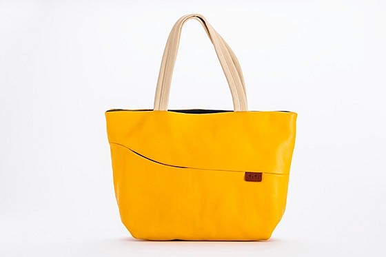 [Bag fruit multi-tote (S)/yellow] A4尺寸方便日常使用 第1張的照片