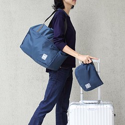 BAGCOM･[無感系列]無感抗水旅行袋(15'' Laptop OK)-藍色★100251-30 第1張的照片