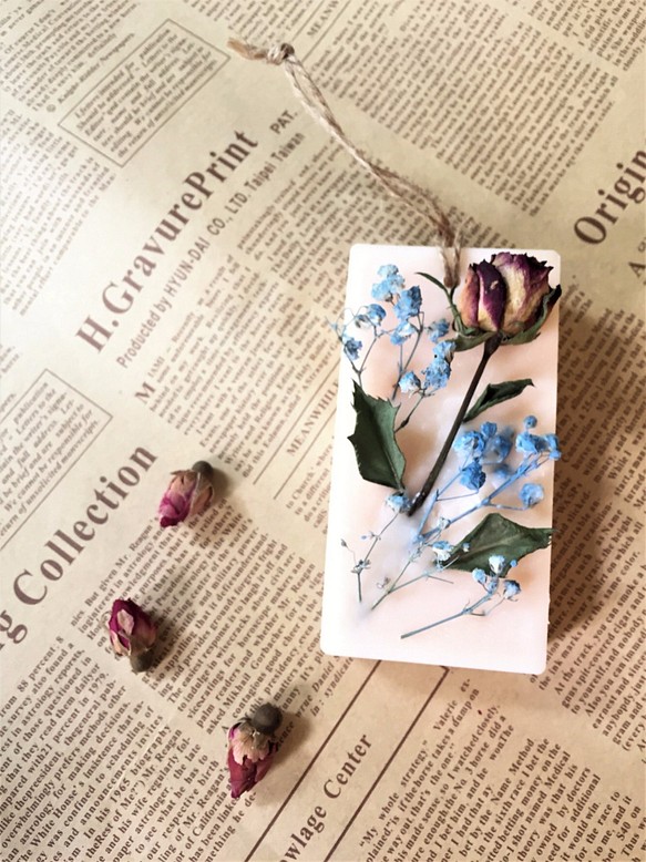 《克莉絲玫瑰》玫瑰香磚(花香調) 居家香氛系列 婚禮小物 禮物小品 第1張的照片