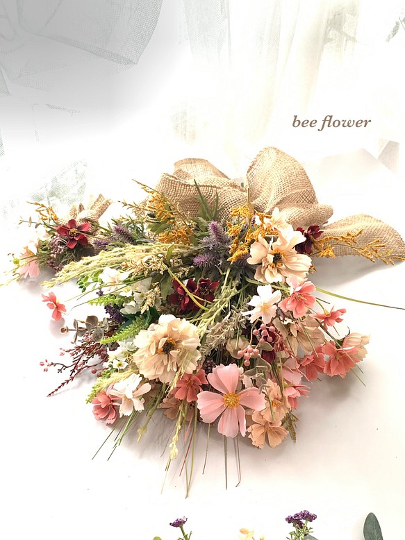 秋桜のシャンペトルブーケ〜champetre bouquet〜 ブーケ bee flower