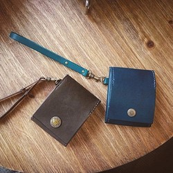 『有DIY課程』手提式復古長型皮革零錢卡包(可刻字) 芮亞幸福皮革工作室 第1張的照片