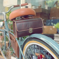 復古單車包 ，隨身側背包 ，多功能實用包款 第1張的照片