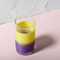 線加工 PUNNDLE｜線水杯 調色款 黃紫調 第1張的照片