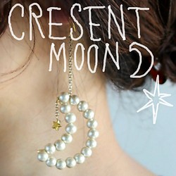 三日月はペット。なイヤーカフ☽The Crescent Moon Ear Cuff 1枚目の画像
