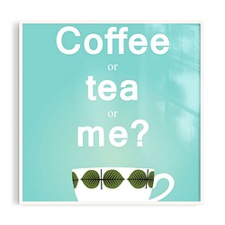 ポスター•tw丨コーヒーかお茶か私か？/イラスト/絵画/ポスター/サイズはカスタマイズ可能 1枚目の画像