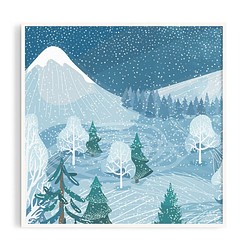 ポスター•tw丨雪山へのオード/イラスト/絵画/ポスター/サイズはカスタマイズ可能 1枚目の画像