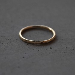 [TSUCHIME] 1.5mm Ring (K10) 1枚目の画像