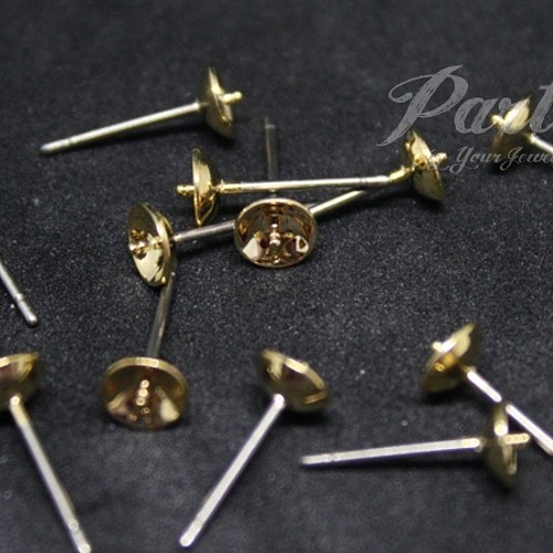 5mm 芯立 ピアス ポストピアス チタン製 アクセサリー Diy 金具 パーツ 10個 金具 チェーン Parts By Y J 通販 Creema クリーマ ハンドメイド 手作り クラフト作品の販売サイト