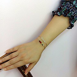 細緻透明白水晶手環˙Jill&Joe獨家設計 手作天然寶石好時尚 第1張的照片