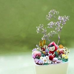 櫻花樹下的咖啡時光《不凋花小花園》禮物 居家擺飾 療癒辦公室小物 @限桃園區 第1張的照片