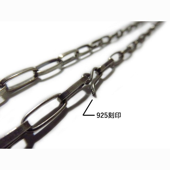 ホピ族 4.5mm 45cmネックレス チェーン シルバー インディアン