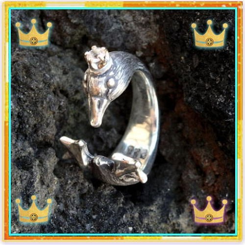 アヒルの王子様 シルバー リング ホワイトサファイア 30 指輪・リング