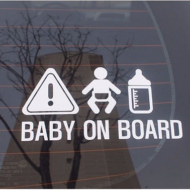 Baby on board A / 自動車,キッズ,ベビー,デコステッカー,ウォールステッカー 1枚目の画像