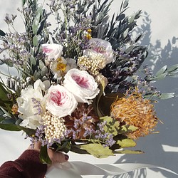 wedding bouquet＆boutonniere#ミルフィーユローズ 1枚目の画像
