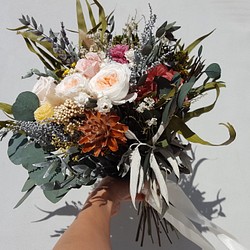wedding bouquet＆boutonniere#アンティーク 1枚目の画像