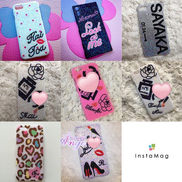 デコ電 Iphoneケース スマホケース オーダー受付てます Iphoneケース カバー Handmadeshop Laurea 通販 Creema クリーマ ハンドメイド 手作り クラフト作品の販売サイト