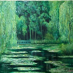 Monet's garden 送料無料 1枚目の画像