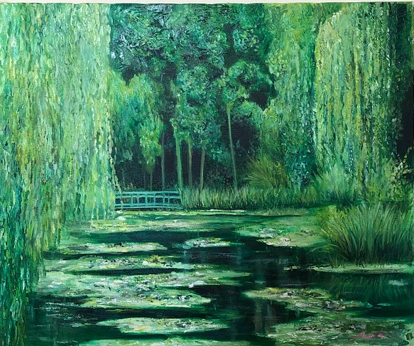 Monet's garden 送料無料 1枚目の画像