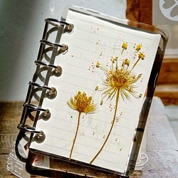 植物花卉手札筆記本 | 日記本 | 個性化筆記本 | 祝福 第1張的照片