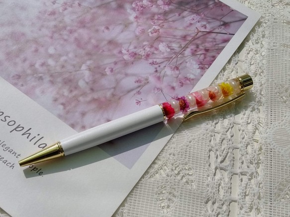AnnysワークショップHappiness Handmade Flower Ball Pen、Little Star Flowe 1枚目の画像