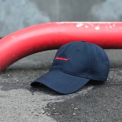 Matchwood SCRIPT LOGO SPORT CAP 防水抗汙機能老式運動帽 草寫藍款 第1張的照片