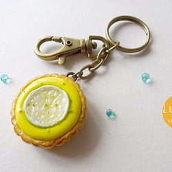 檸檬塔鑰匙圈 第1張的照片