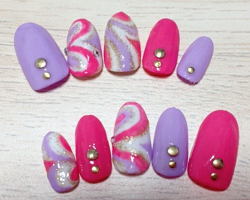 Rady風 プッチ柄ネイルチップ ネイルチップ（つけ爪） N♡Nail